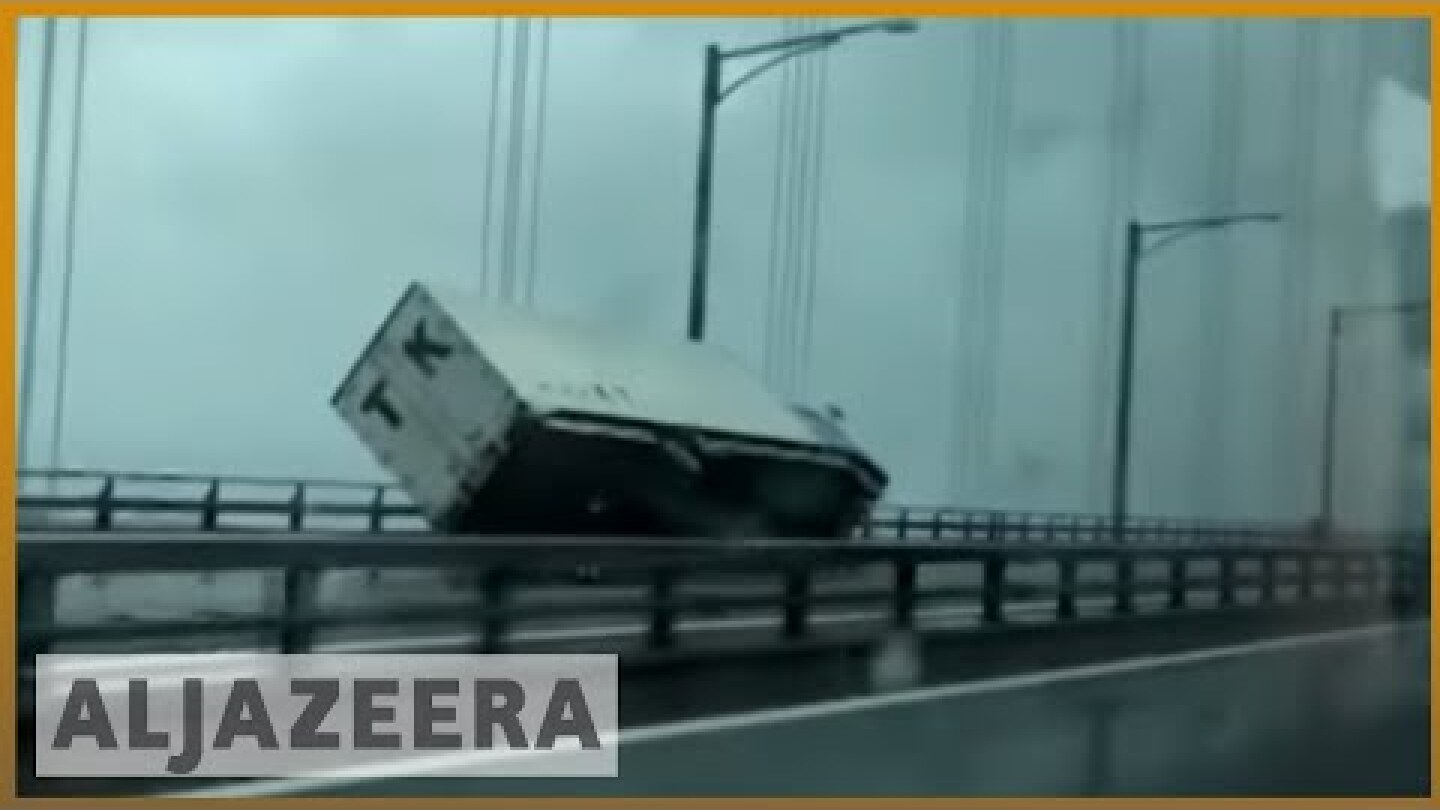 🇯🇵 🌀 Typhoon Jebi: Strongest storm to hit Japan in 25 years | Al Jazeeera English