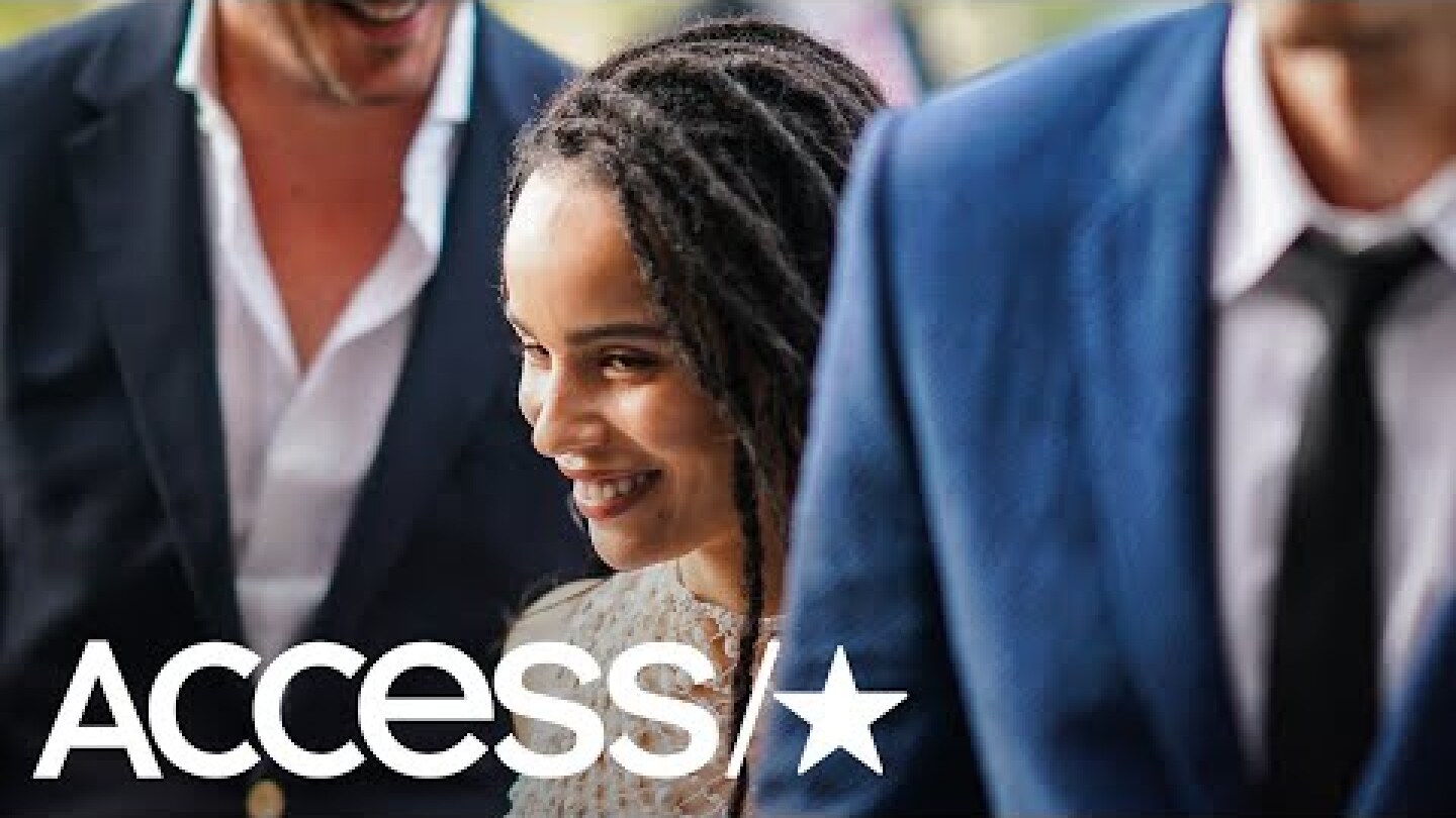 Zoë Kravitz Hosts Her 'Big Little Lies' Sisters At Pre-Wedding Dinner In Paris