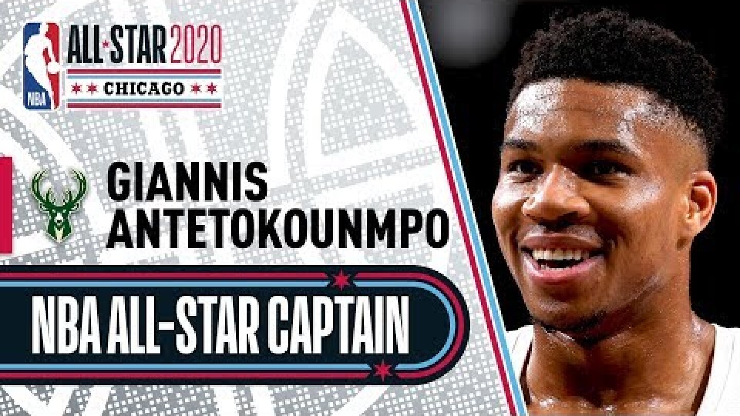 Giannis Antetokounmpo 2020 All-Star Captain | 2019-20 NBA Season