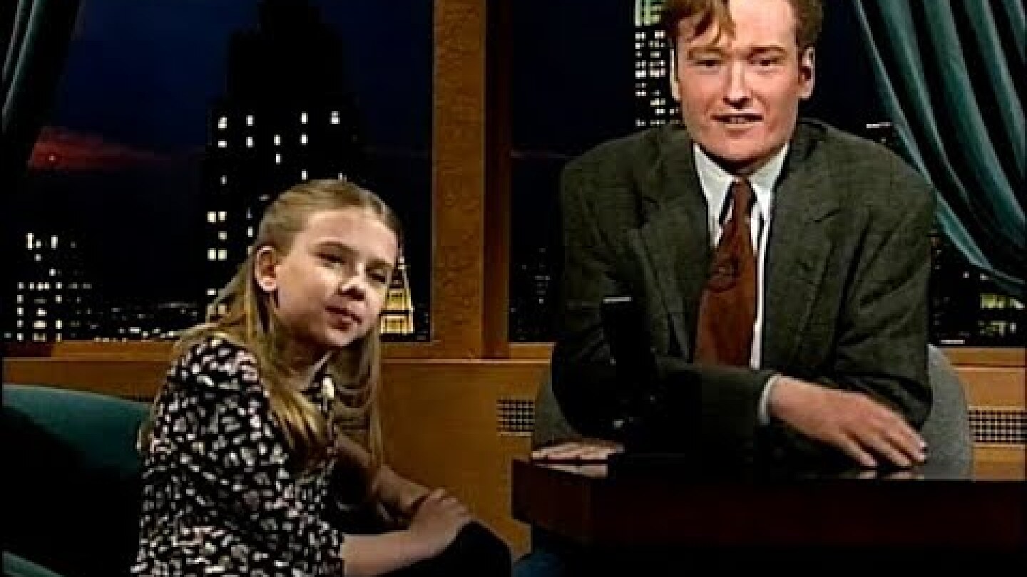 Conan & Andy Quiz A Spelling Bee Champion - "Late Night With Conan O'Brien"