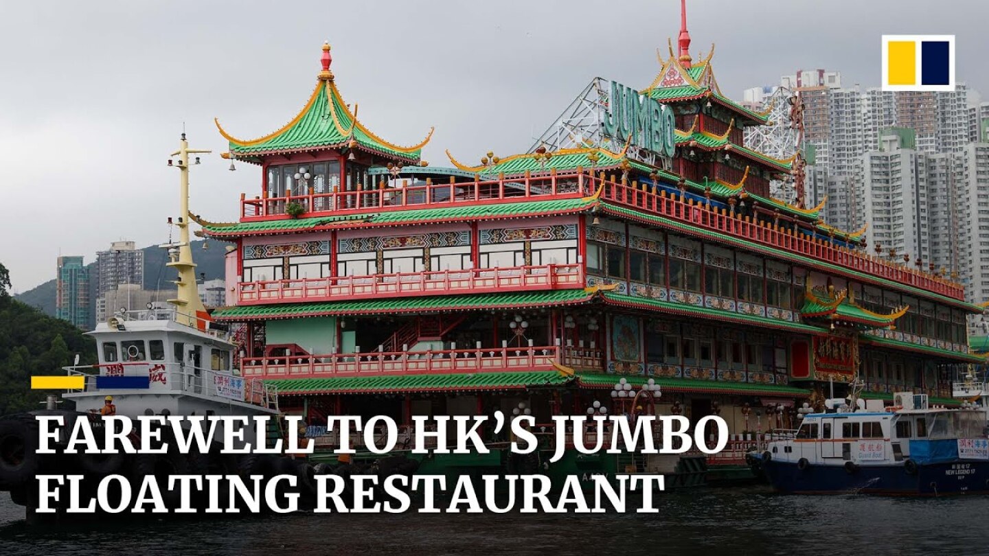 Hong Kong's famous Jumbo Floating Restaurant leaves long-time home for new secret location