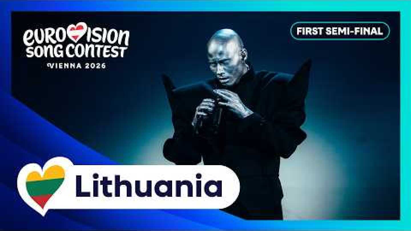 Lion Ceccah - Sólo Quiero Más (LIVE) | Lithuania 🇱🇹 | First Semi-Final | Eurovision 2026