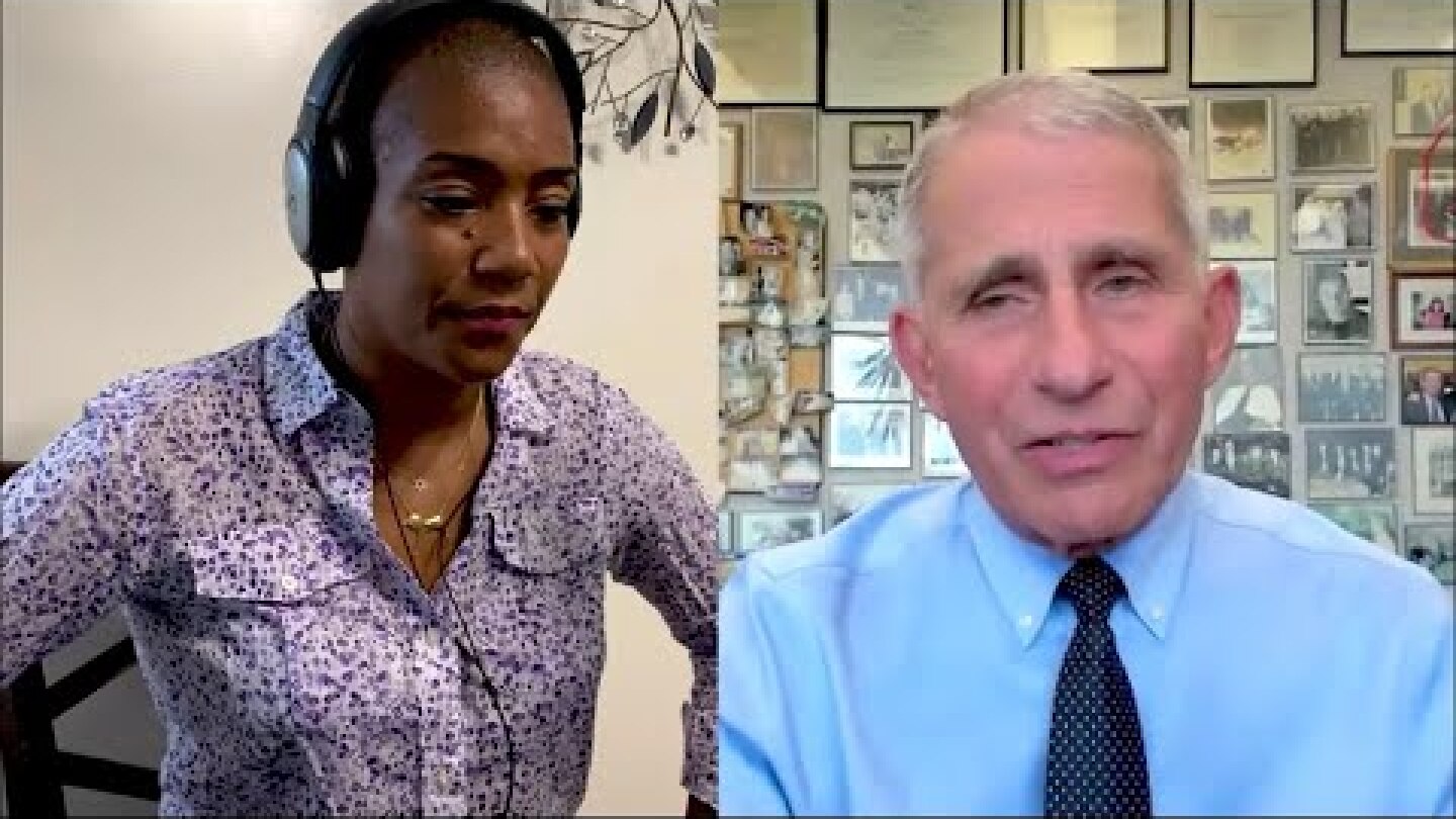 Tiffany Haddish interviews Dr. Fauci about COVID-19