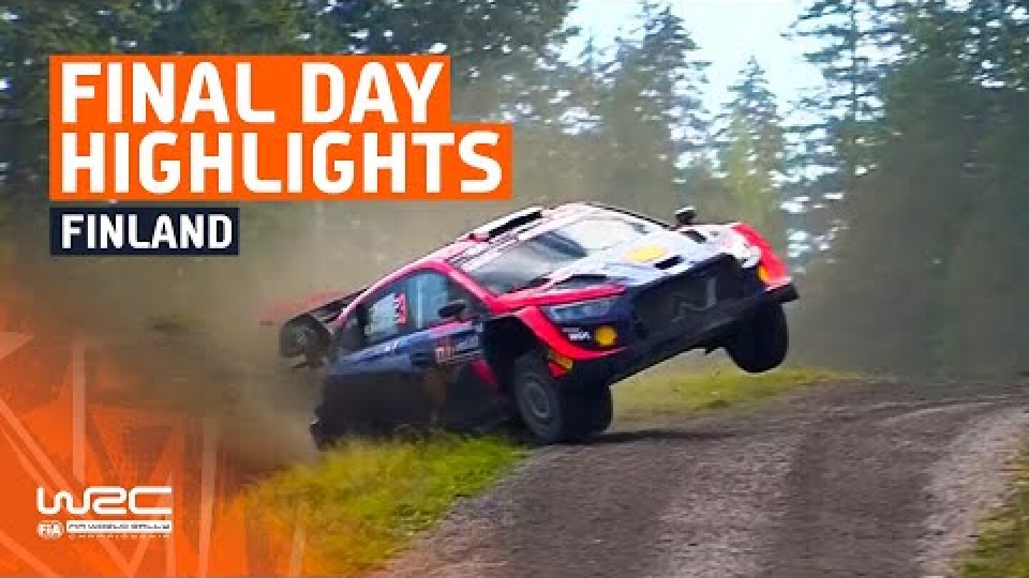 Final Day Highlights | WRC Secto Rally Finland 2023