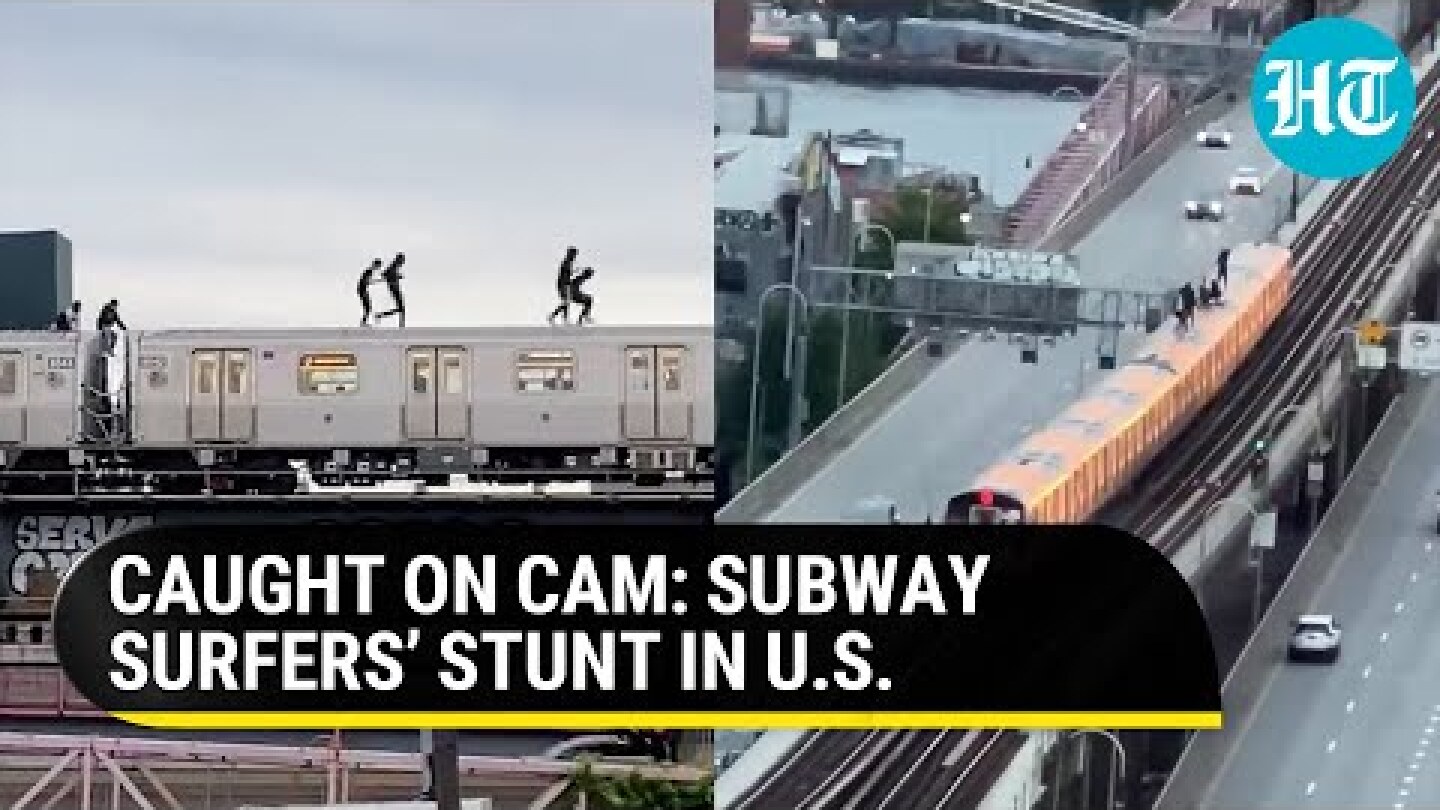 On Camera: Subway Surfers’ stunt over US’ Williamsburg bridge goes viral; netizens react