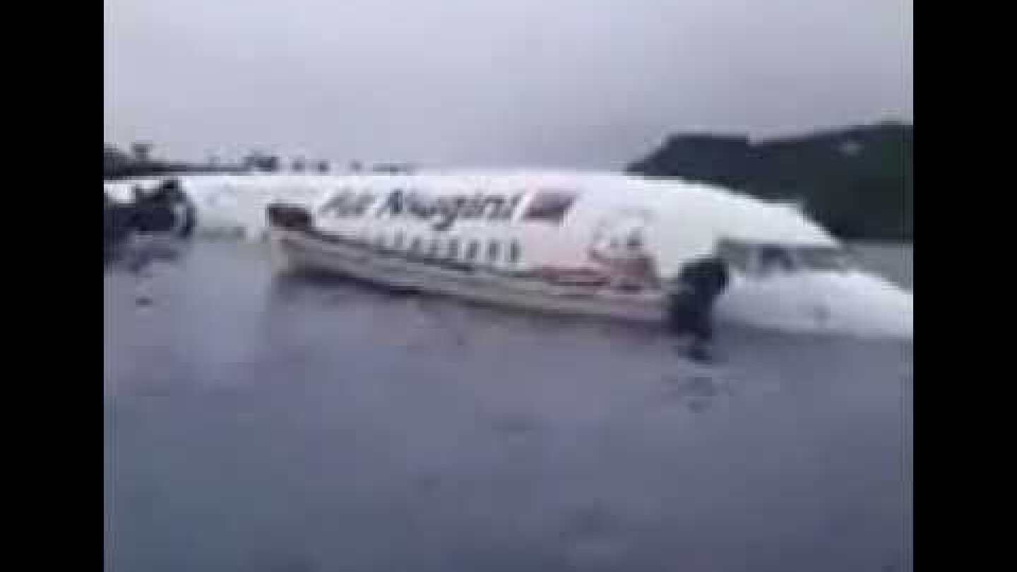 Air Niugini Boeing 737crashed into sea after overshooting the runway in Micronesia
