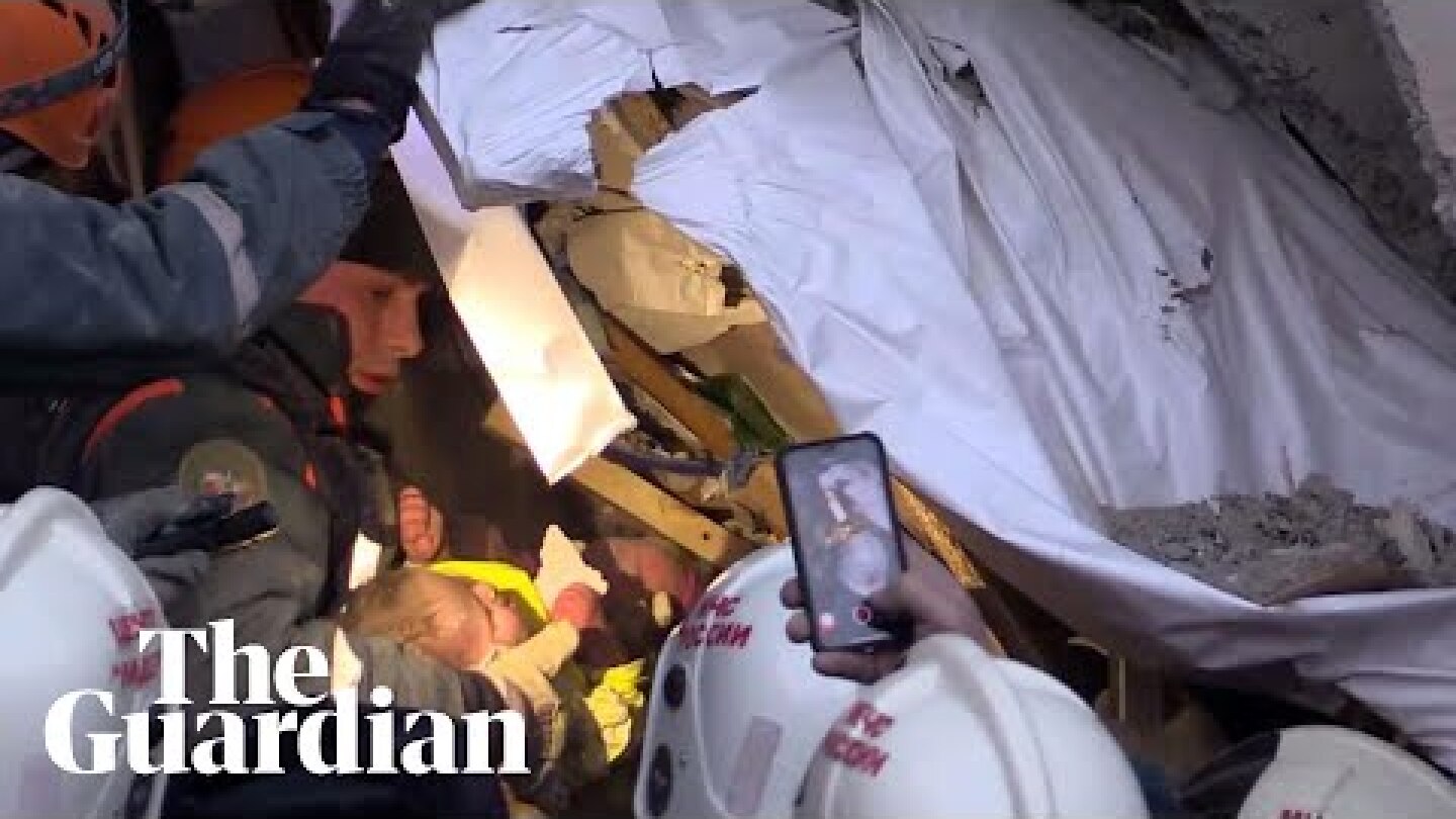Baby found alive in rubble after Russian building collapse