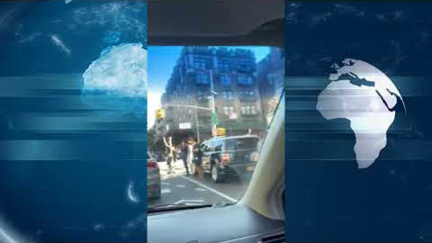 Celebración triunfo de Biden en el Alto Manhattan