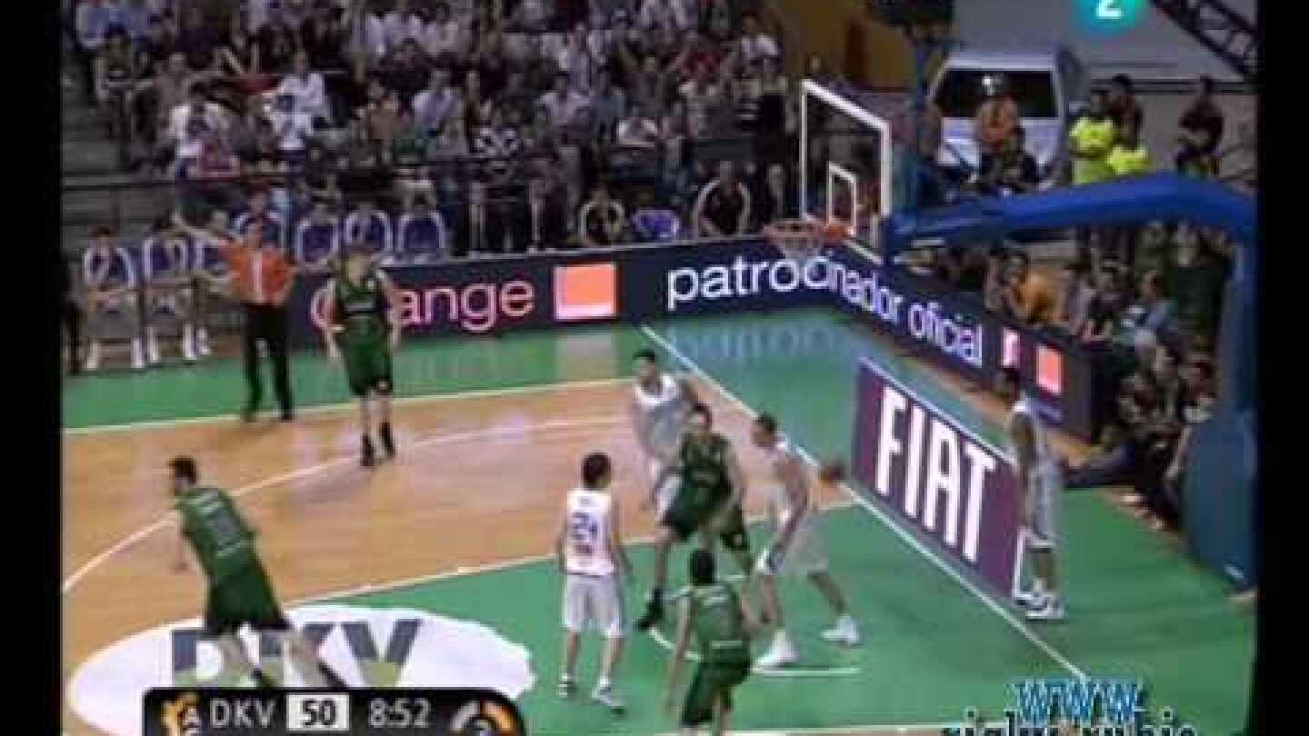 Ricky Rubio - Partido DKV-R.Madrid (18-5-09)
