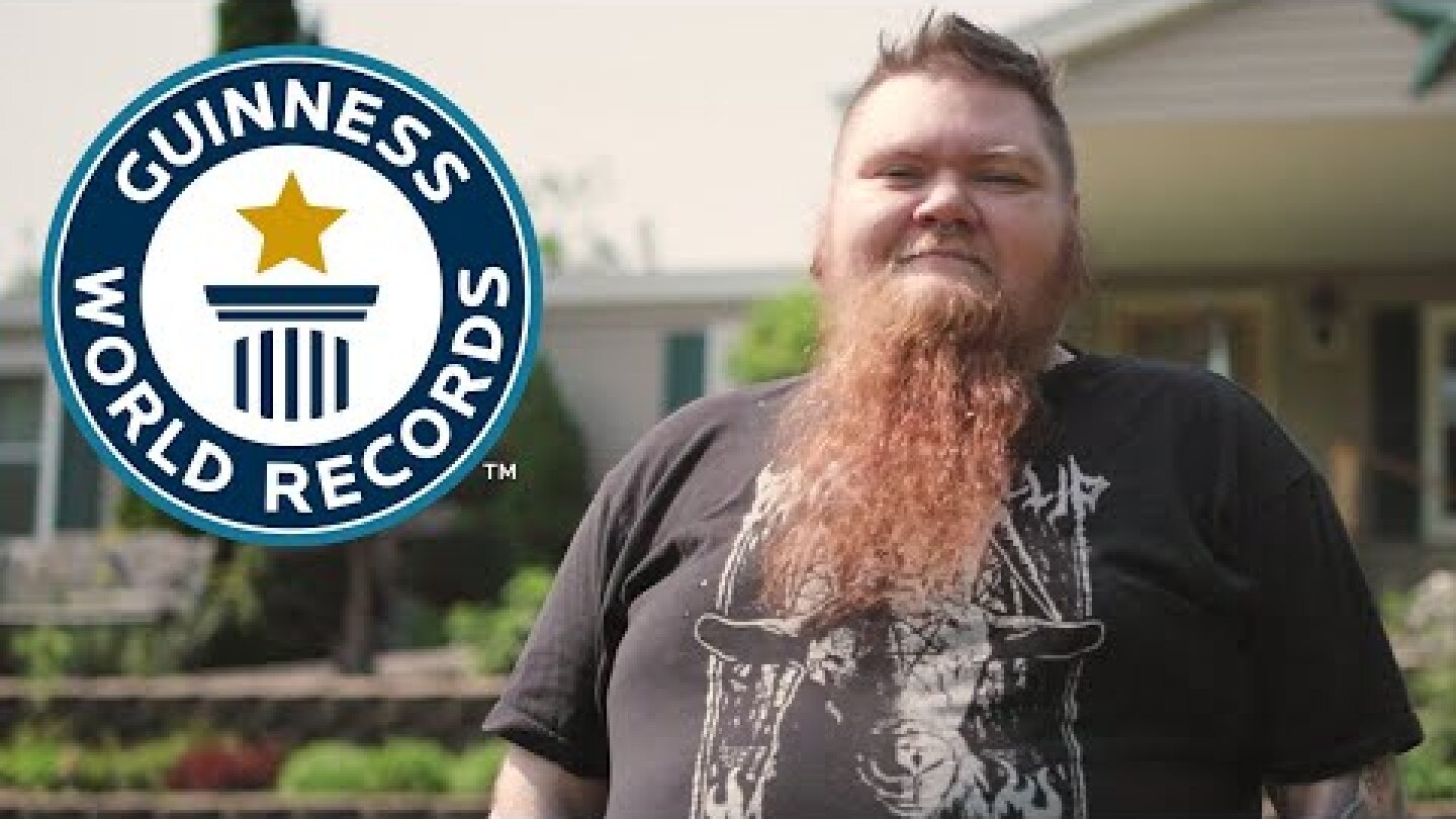 I'm Proud To Be A Bearded Lady - Guinness World Records