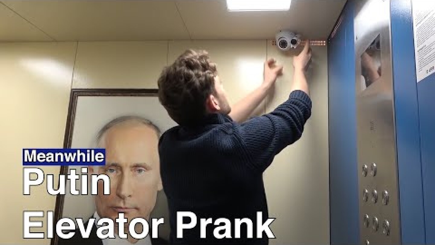 Putin’s Always Watching in Russian Elevator Prank | The Moscow Times