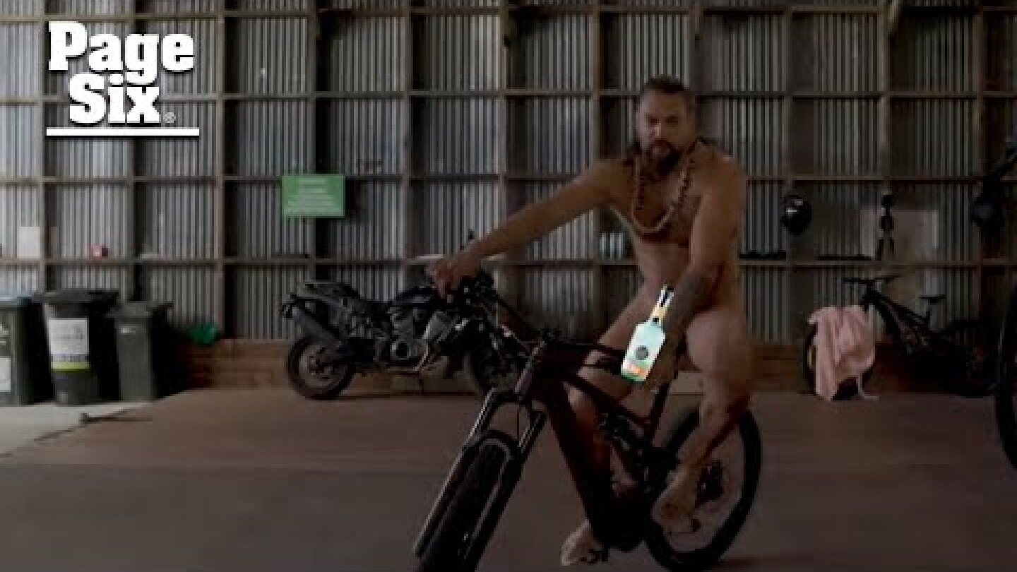 Jason Momoa strips down, rides bike nude in NSFW video | Page Six Celebrity News