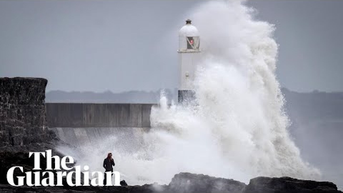 Storm Ali: ferocious winds wreak havoc in UK and Ireland