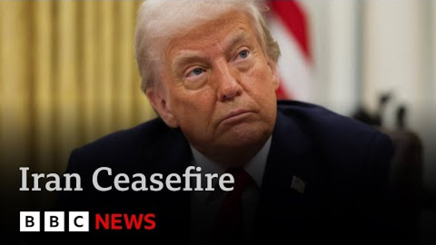 BREAKING: Trump announces “total ceasefire" between Iran and Israel | BBC News