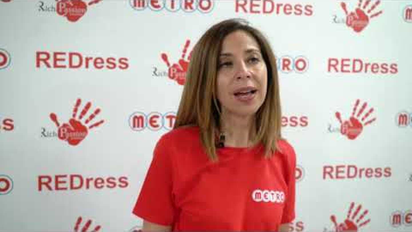 Οι εργαζόμενοι της METRO συμμετέχουν στην δράση #REDress κατά της έμφυλης βίας