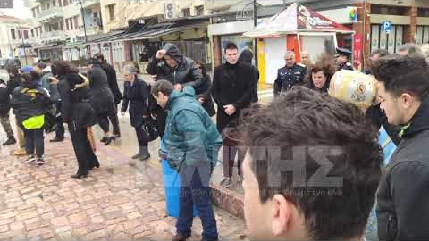 Χίος: Θεοφάνια με 10 μποφόρ άνεμο στο λιμάνι της Χίου