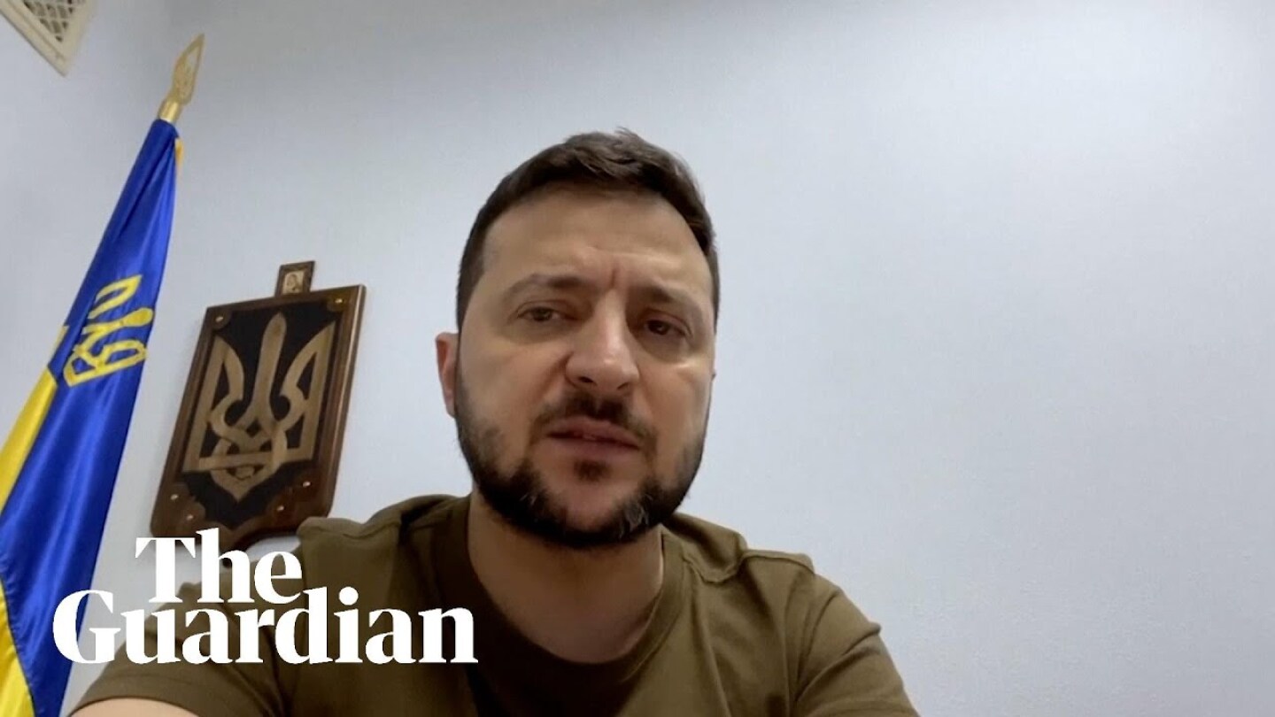 Civilians must be dug from Azovstal steelworks by hand, says Zelenskiy