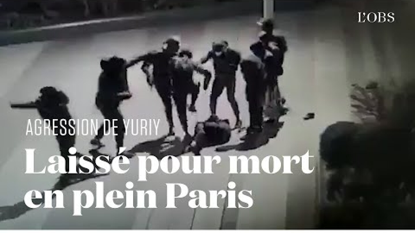 Les images de l'agression de Yuriy, 15 ans, par une bande de jeunes à Paris