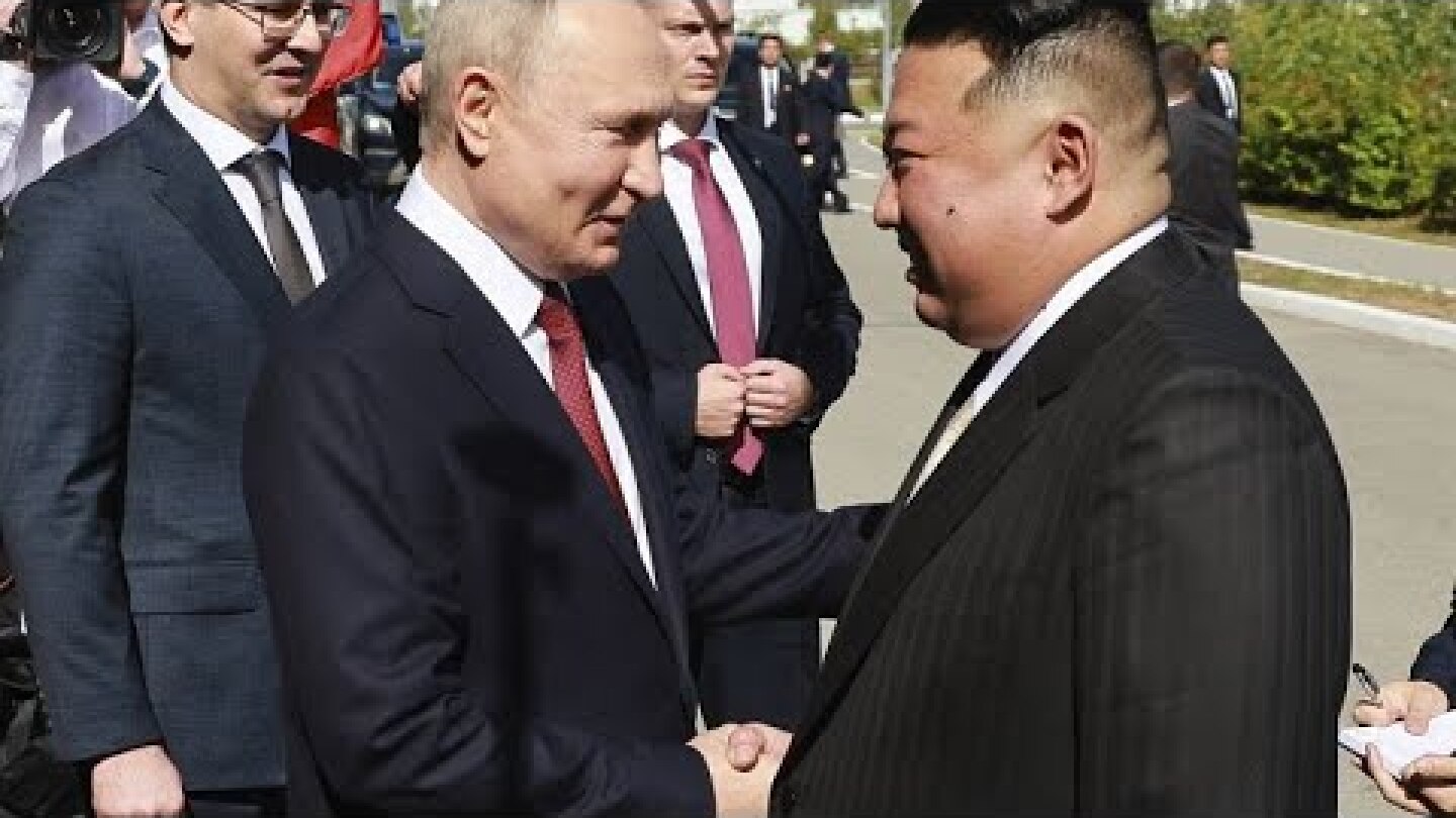 Βλαντίμιρ Πούτιν και Κιμ Γιονγκ-ουν συναντήθηκαν στο ρωσικό κοσμοδρόμιο