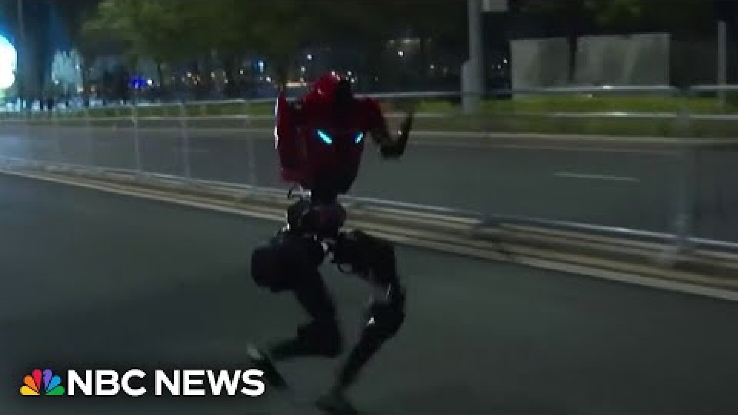 Chinese humanoid robots prepare for second-ever half marathon in Beijing