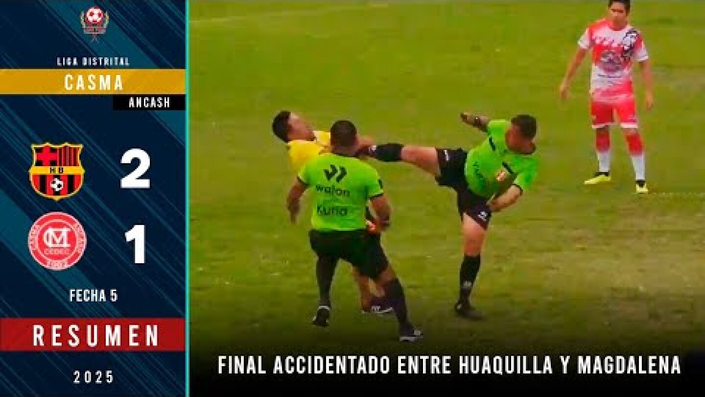 FINAL DE ESCÁNDALO EN LA VICTORIA DE HUAQUILLA ANTE MAGDALENA | Sport Huaquilla 2-1 Magdalena CEDEC