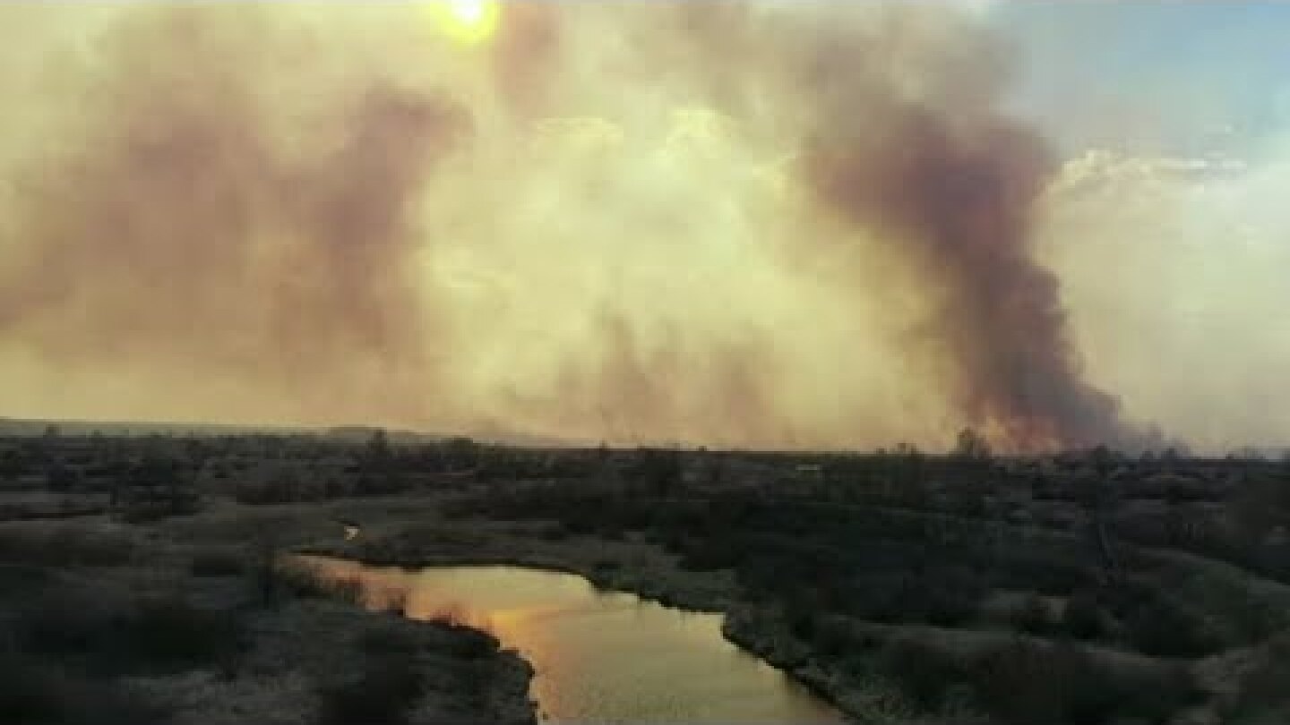 Fires rage in Chernobyl, radiation spikes in the area