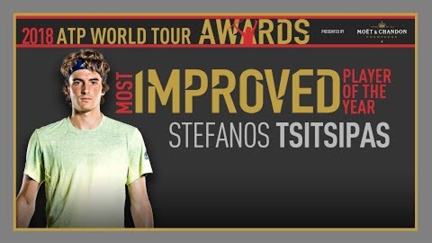 Tsitsipas Receives 2018 Most Improved Player Award