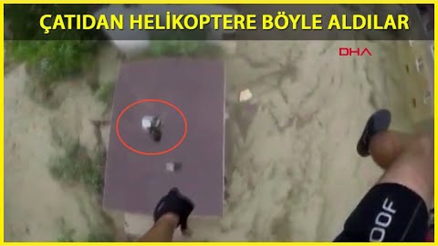 Ayancık’ta Selde Mahsur Kalanlar Sahil Güvenlik Ekipleri Tarafından Kurtarıldı