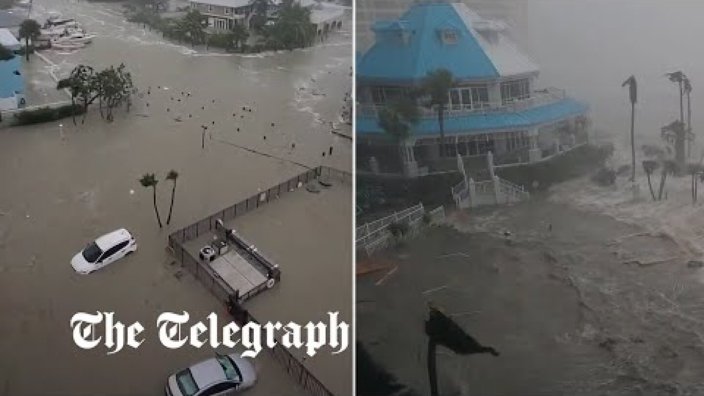 Florida towns left underwater by Hurricane Ian