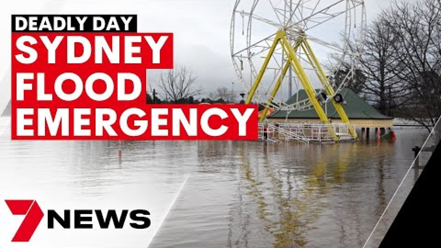 Sydney Flood Emergency - more torrential rain and winds on the way | 7NEWS