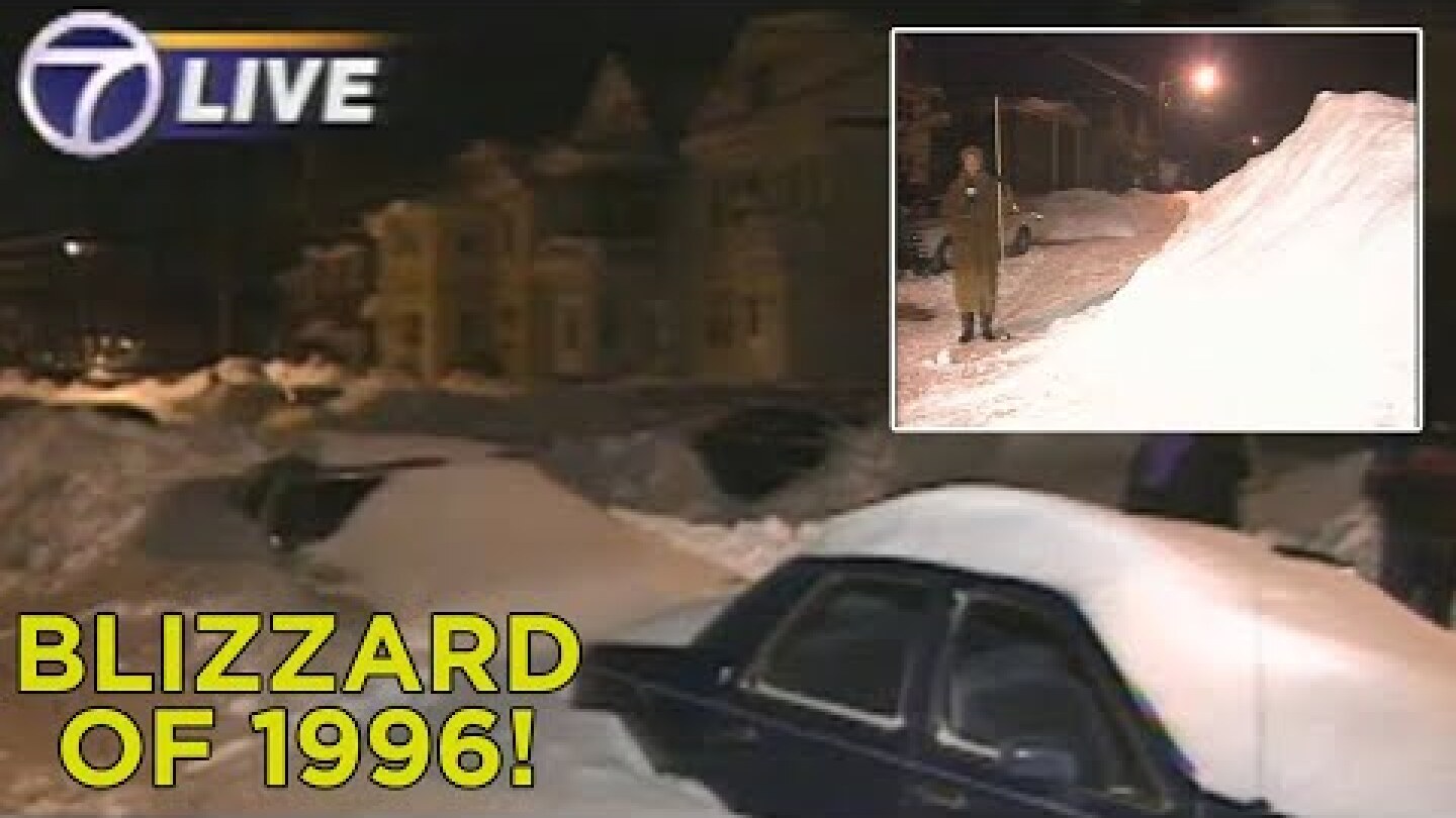 The Blizzard of 1996 original coverage: New York area digs out!