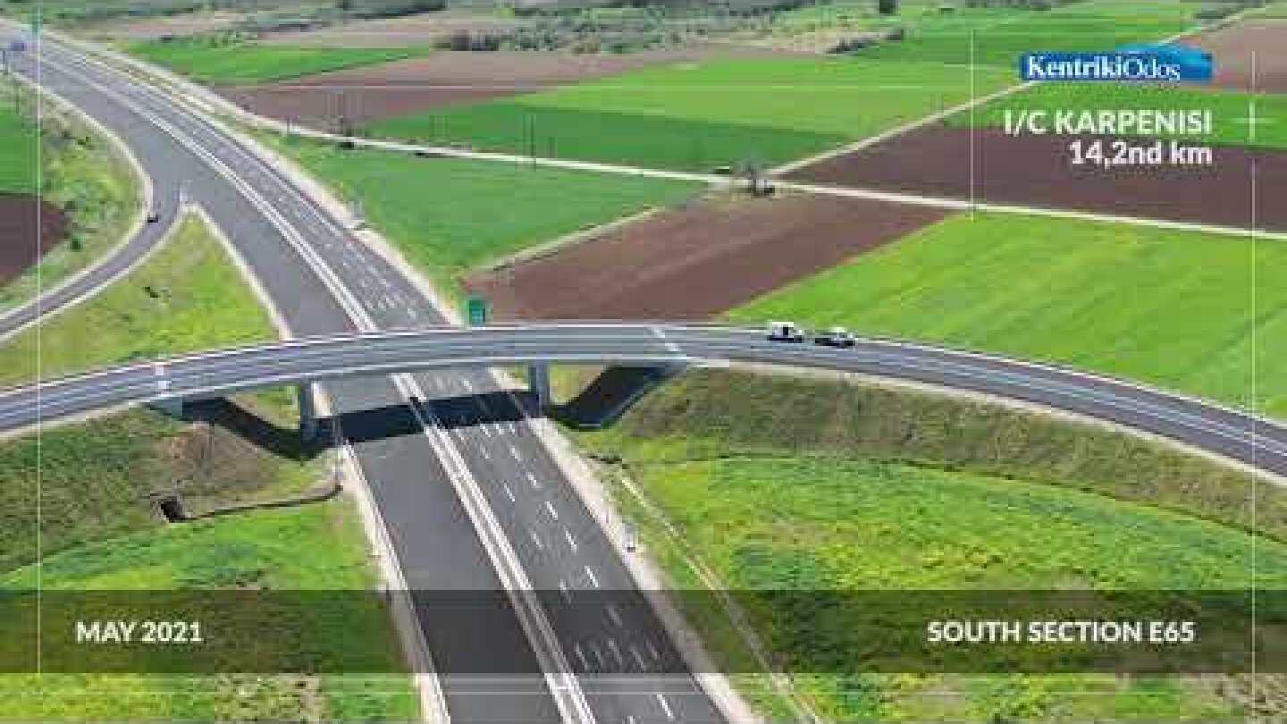 Central Greece (E65) Motorway – May 2021