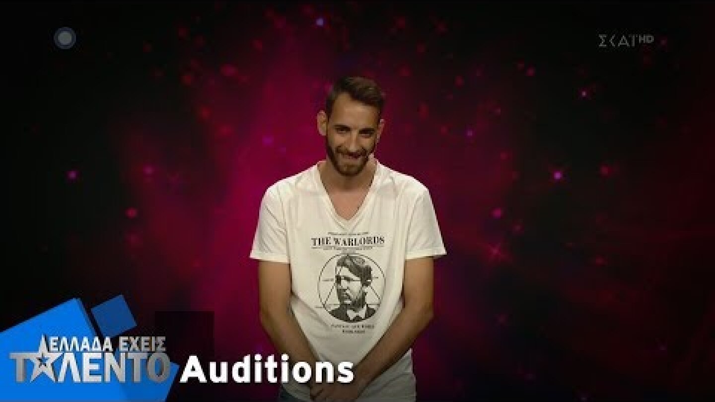 Ελλάδα Έχεις Ταλέντο - Season 2 | Άρης Χρονάς | 30/9/2018
