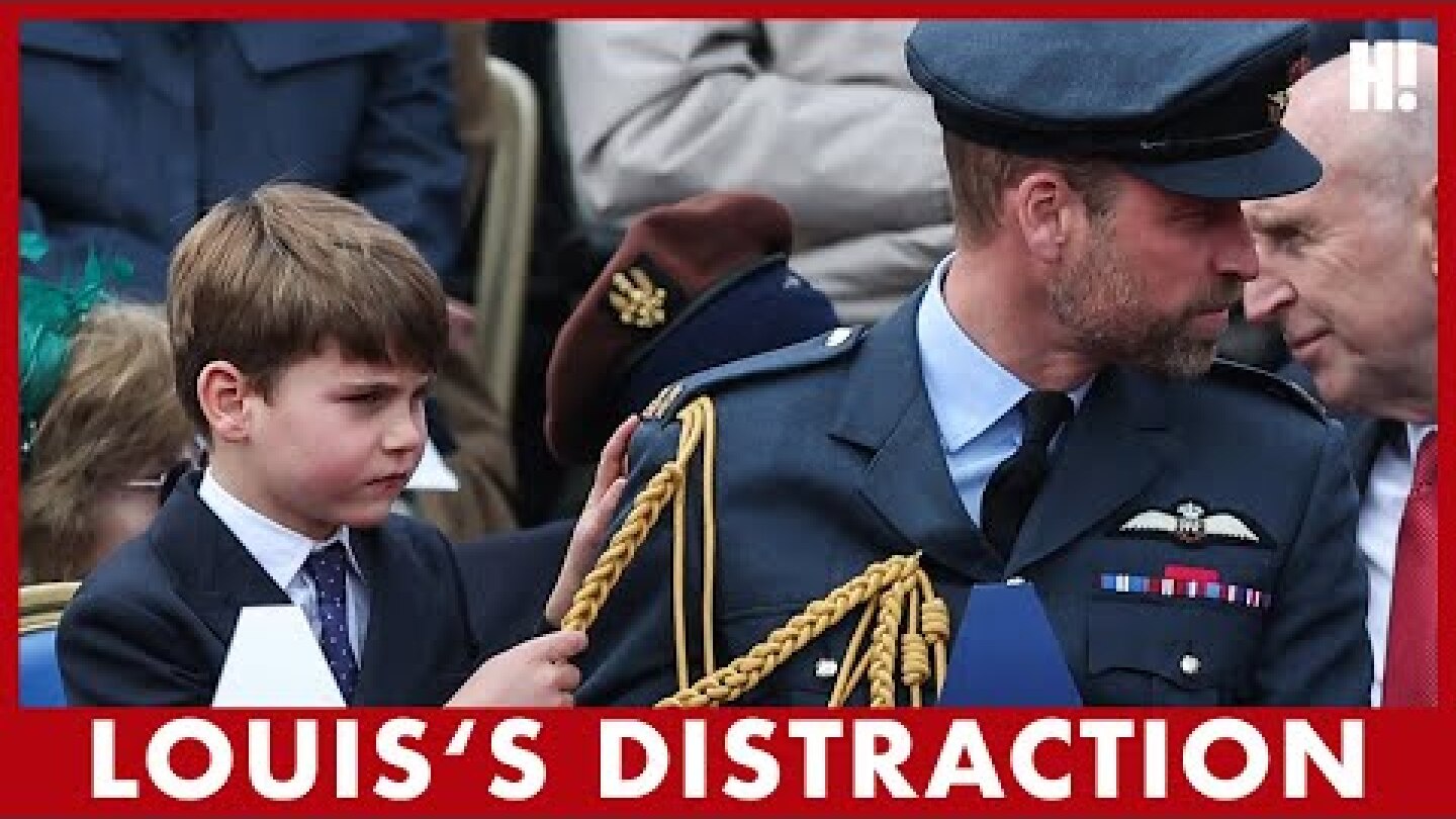 Prince Louis’s Hair Moment at VE Day Parade | HELLO!