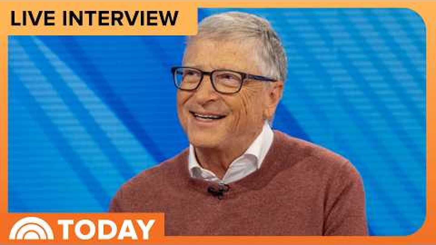 Bill Gates talks new book, relationship with Trump, views on Musk
