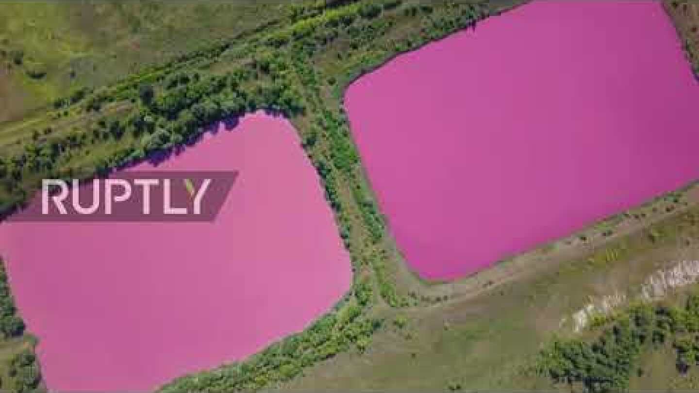Samara residents see RED as three reservoirs turn PINK!