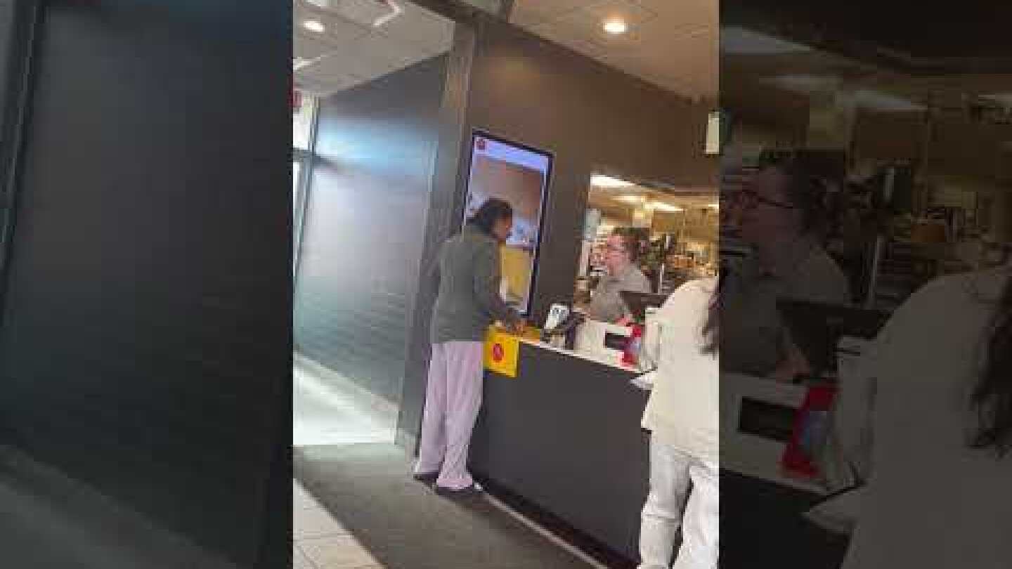 Angry customer throws hot coffee at McDonald’s manager after dispute