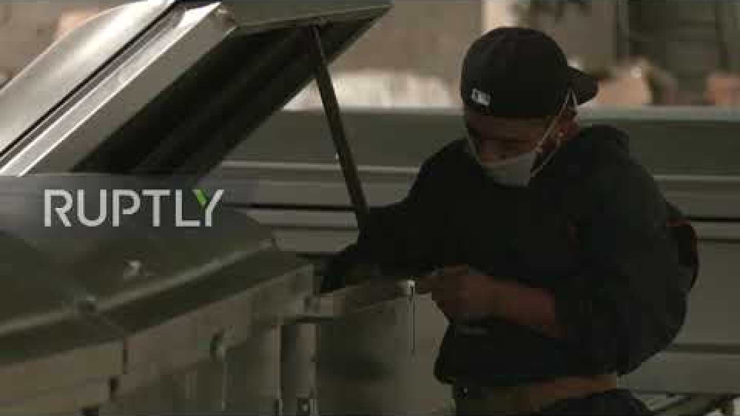 Mexico: Steel coffins ease fears of COVID-19 transmission via dead bodies