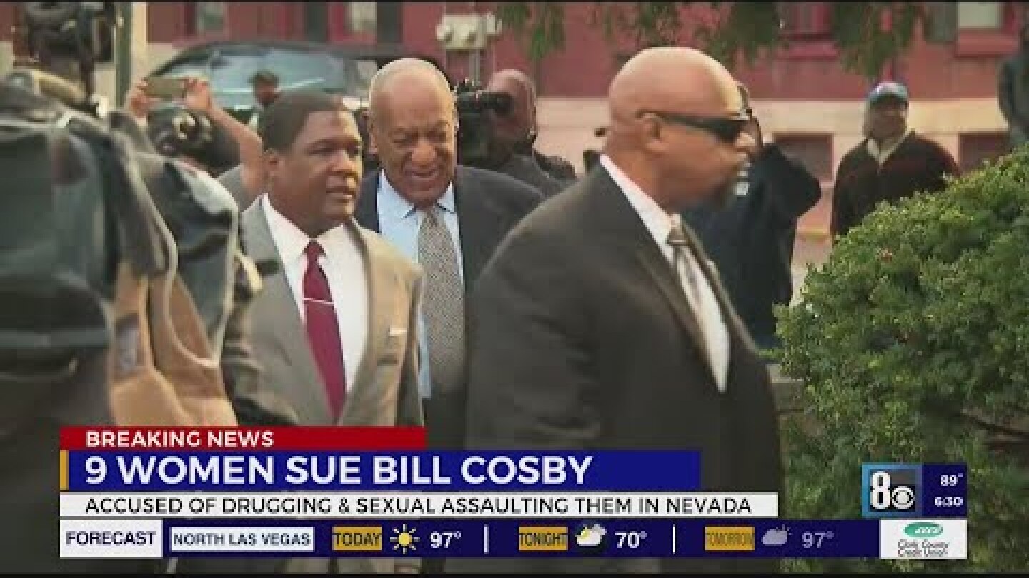 9 women file lawsuit in Las Vegas accusing Bill Cosby of sexual assault