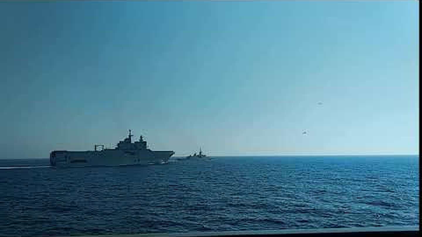 Κοινή Ναυτική Άσκηση Ελλάδας   Γαλλίας 01