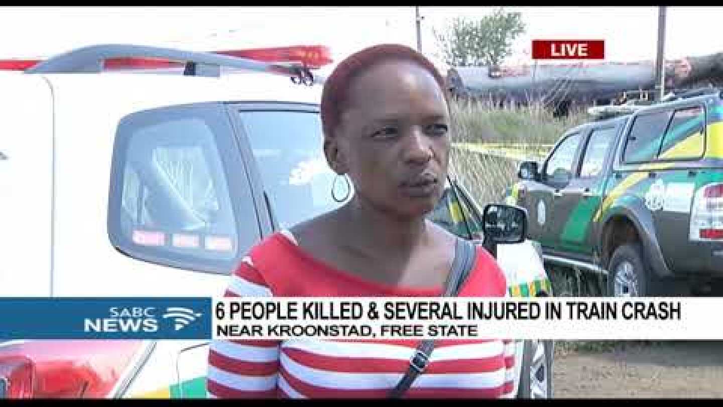 Death toll rises in Shosholoza Meyl train crash near Kroonstad
