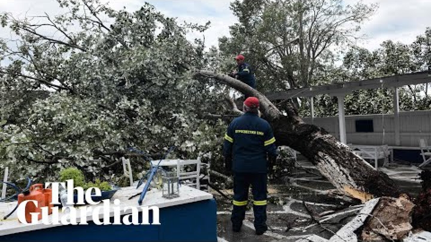 Greece: 20-minute storm kills six tourists in Halkidiki
