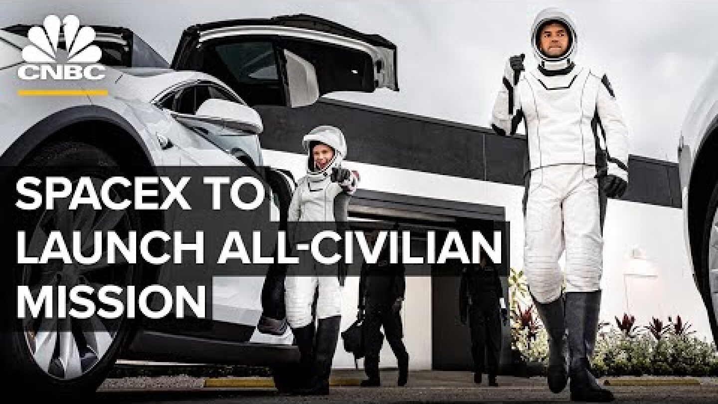 SpaceX to launch four civilians to orbit in mission known as Inspiration4 ⁠— 9/15/21
