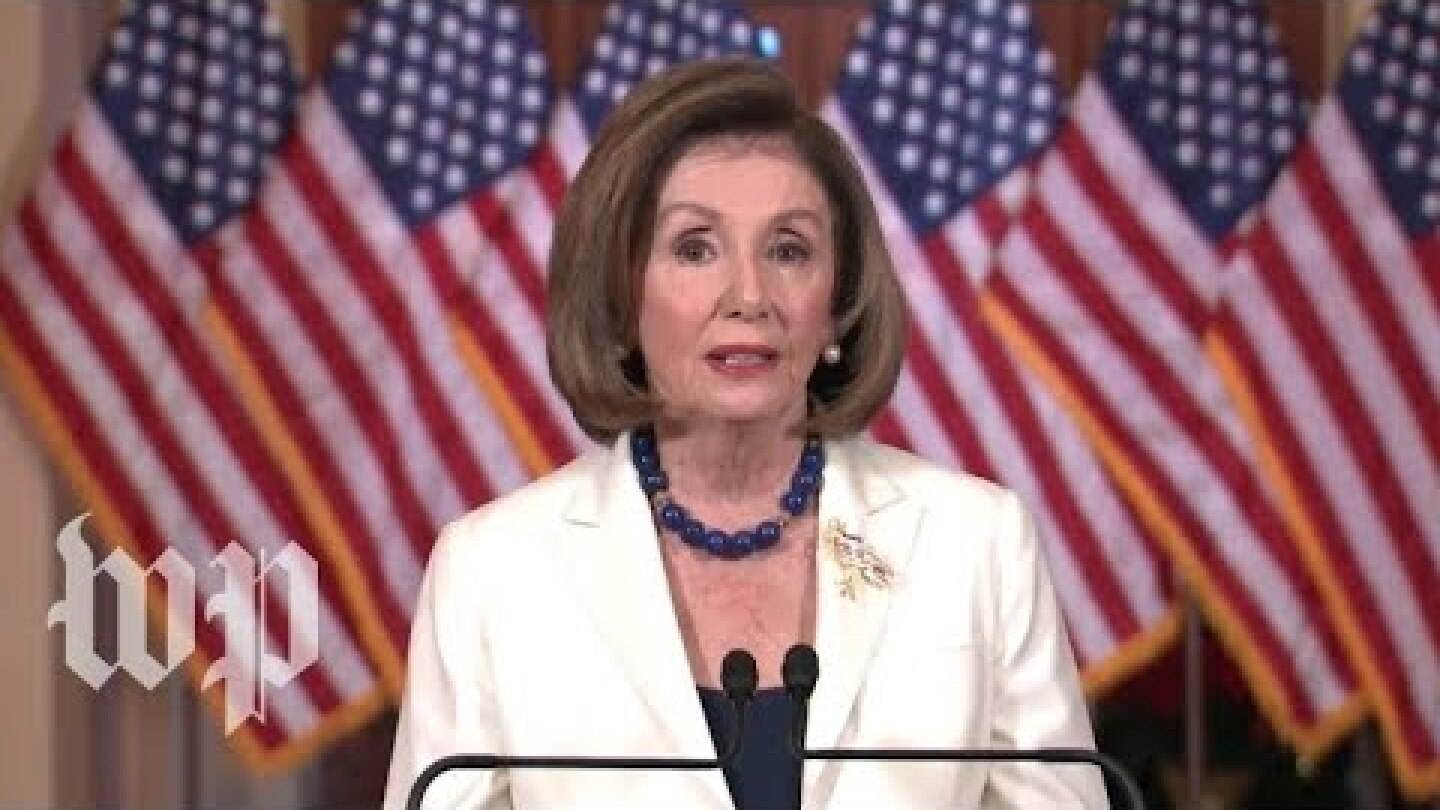 WATCH: Pelosi asks House to proceed with articles of impeachment against Trump (FULL LIVE STREAM)