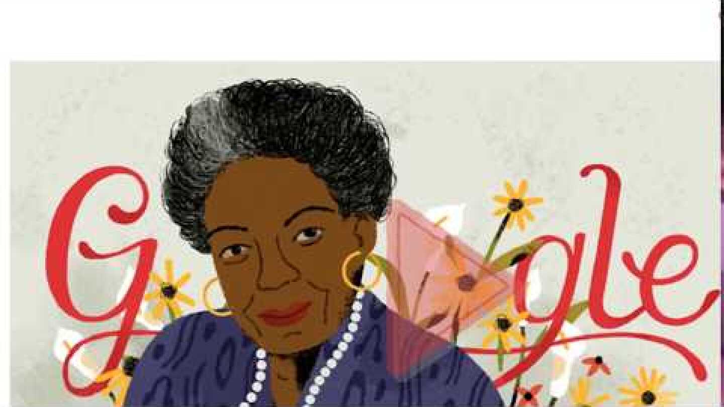 Maya Angelou Google Doodle