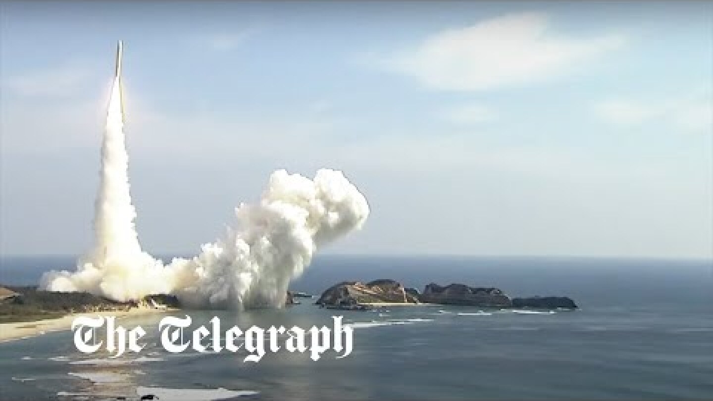 Failed Japanese space rocket launch leaves TV presenters stunned