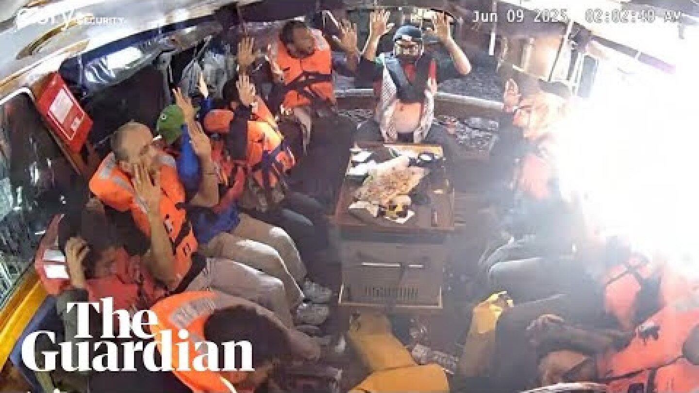 Israeli forces halt Gaza-bound aid yacht carrying Greta Thunberg