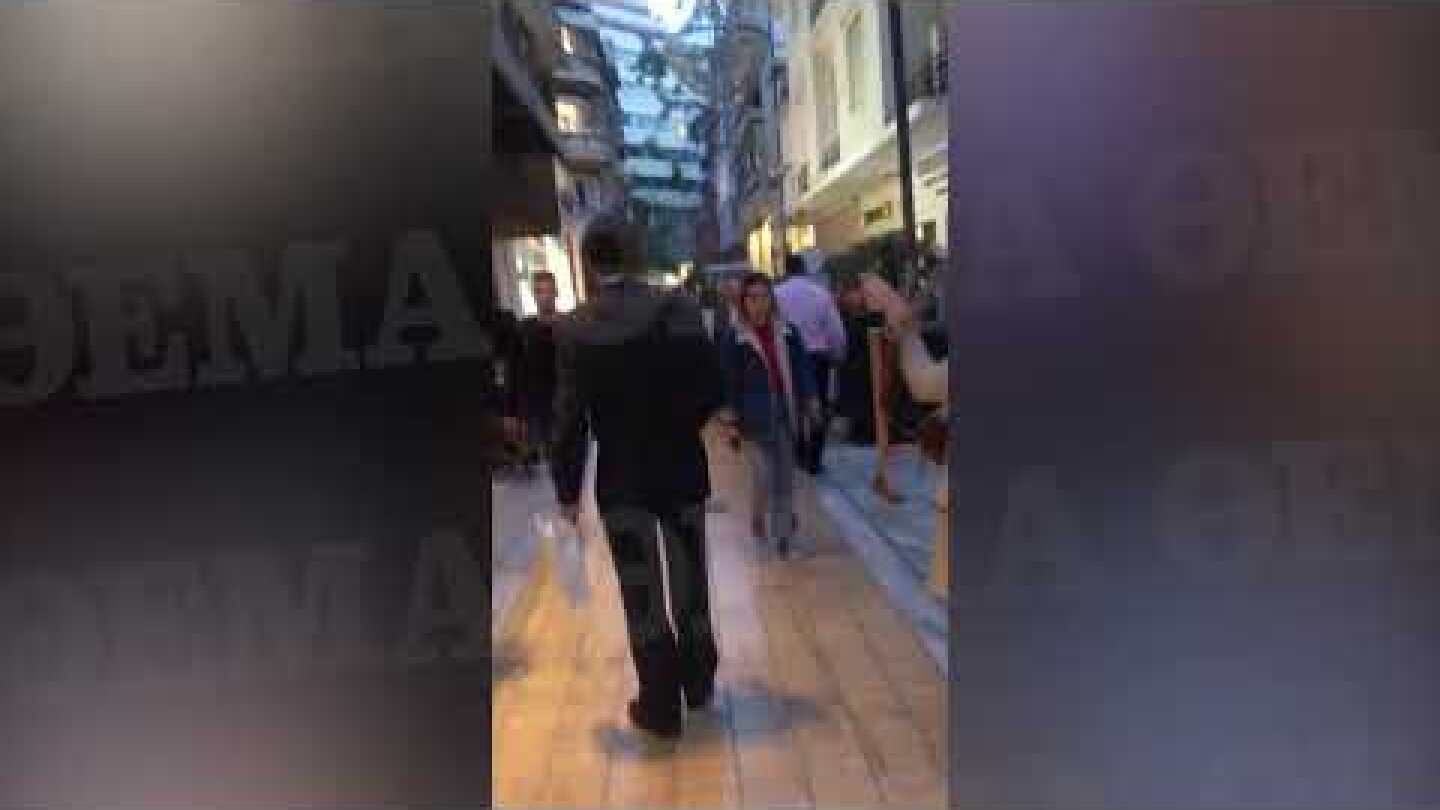 Επιδρομή κουκουλοφόρων στη Βαλαωρίτου υπέρ Κουφοντίνα