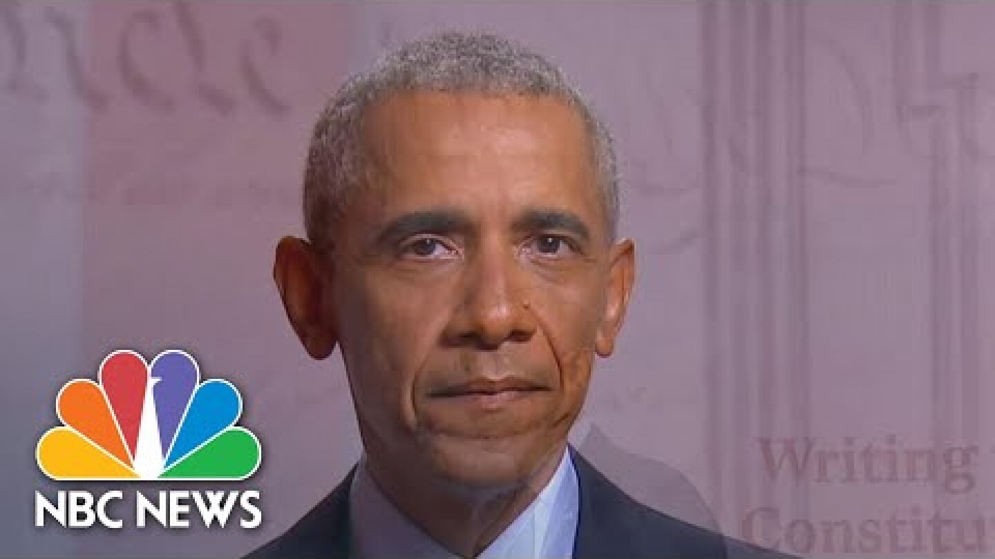 Watch Barack Obama’s Full Speech At The 2020 DNC | NBC News