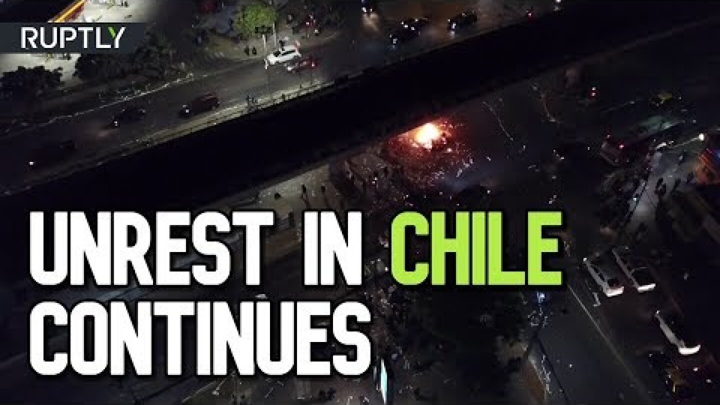 Unrest in Chile continues following curfew and suspension of fare hike